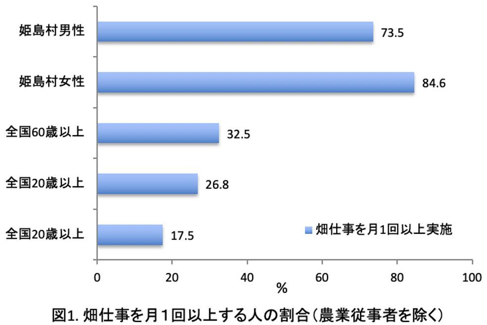 畑仕事の回数