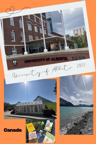 研修予定先のカナダの様子